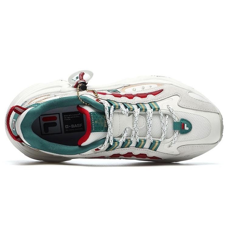 New FILA Pantera 'White Green Red' Women's F12W216128FSL