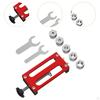 Aluminum Profile Drill Guide Punch Locator Hole Jig Wrench Tool for Cabinet Home