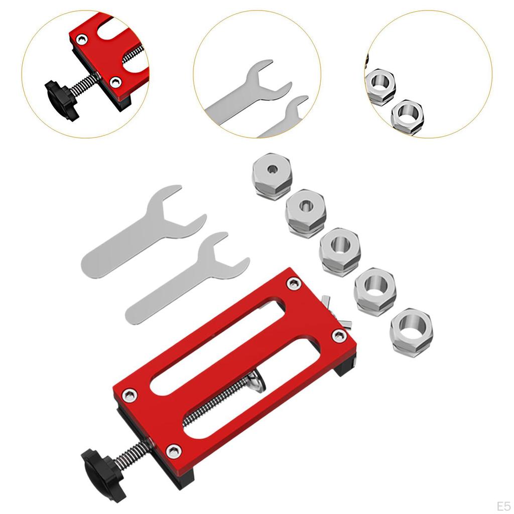 Aluminum Profile Drill Guide Punch Locator Hole Jig Wrench Tool for Cabinet Home