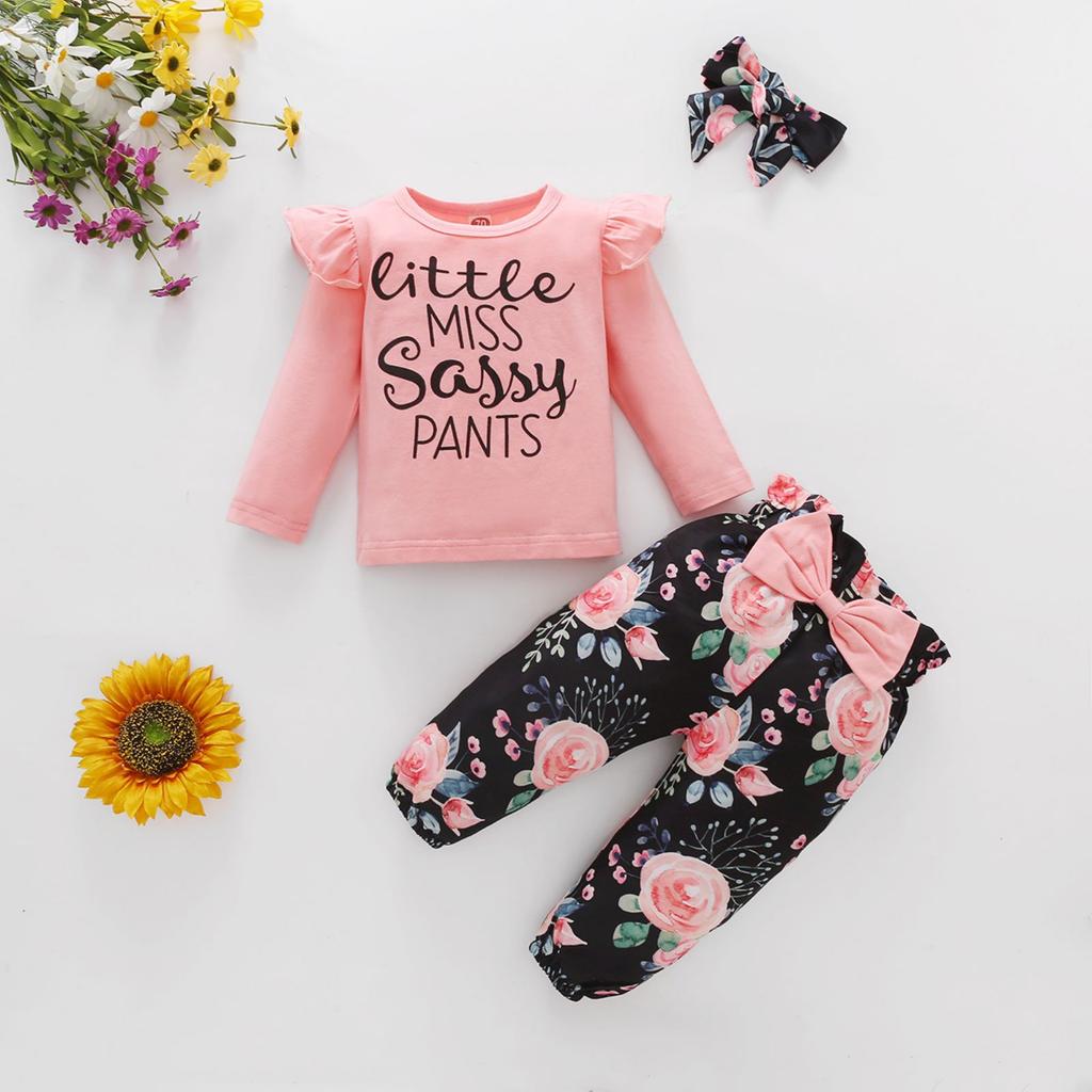 Minimalistisches Süßes Mädchen Kleinkind Langarmkleid