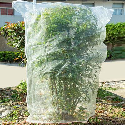 Plant Mesh Cover for Garden Protection Bird Netting Drawstring Insect Barrier Netting with Zipper for Blueberries Tomatoes Lemons Small Fruit Trees