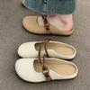 Baotou Half Slippers Women's Summer Wear 2025 New Super Fire Flat Bottom One Pedal Lazy Half Tray French Cool Slippers