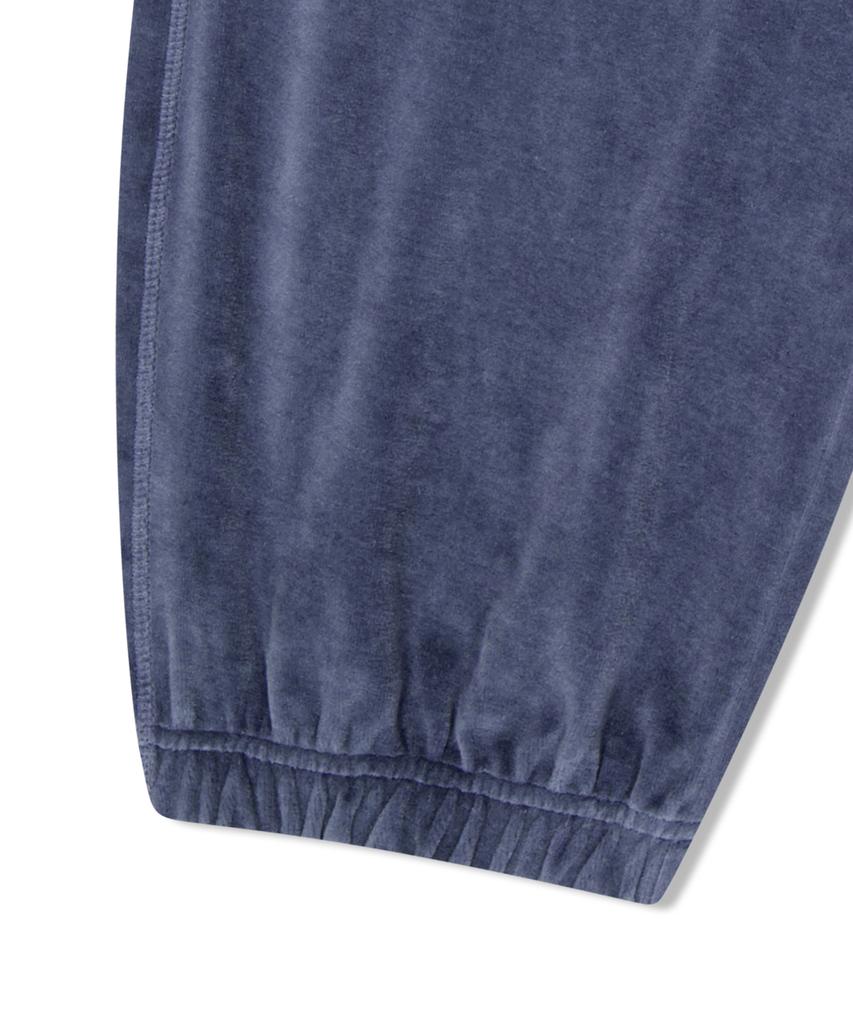 YESEYESEE Y.E.S Velor Pants Smoky Blue