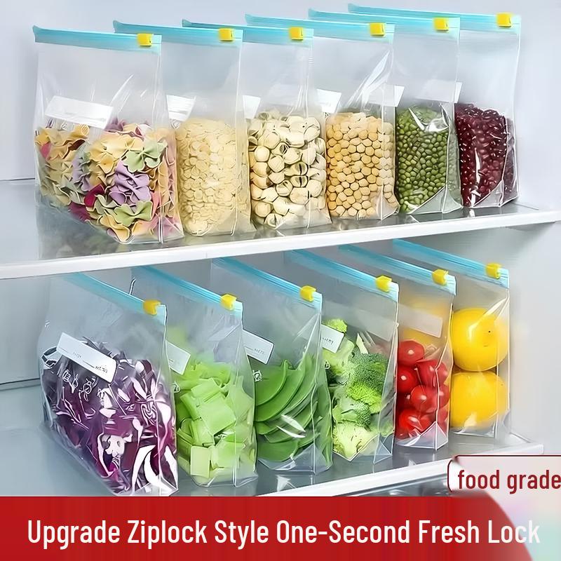 

Chuanye Reusable Food Storage Zipper Bags