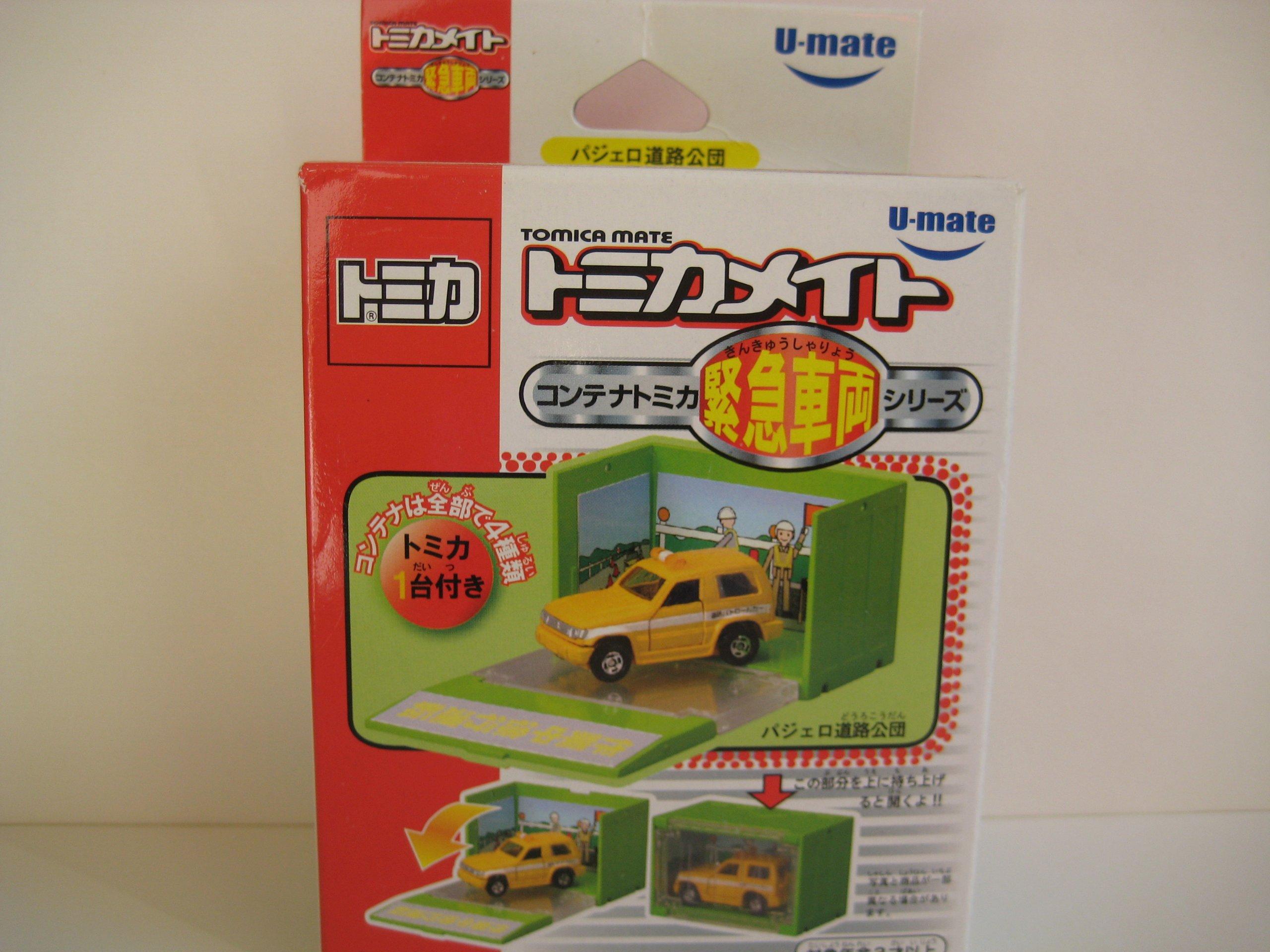

Контейнер Tomica Mate Серия аварийных автомобилей Tomica Pajero Дорожная корпорация