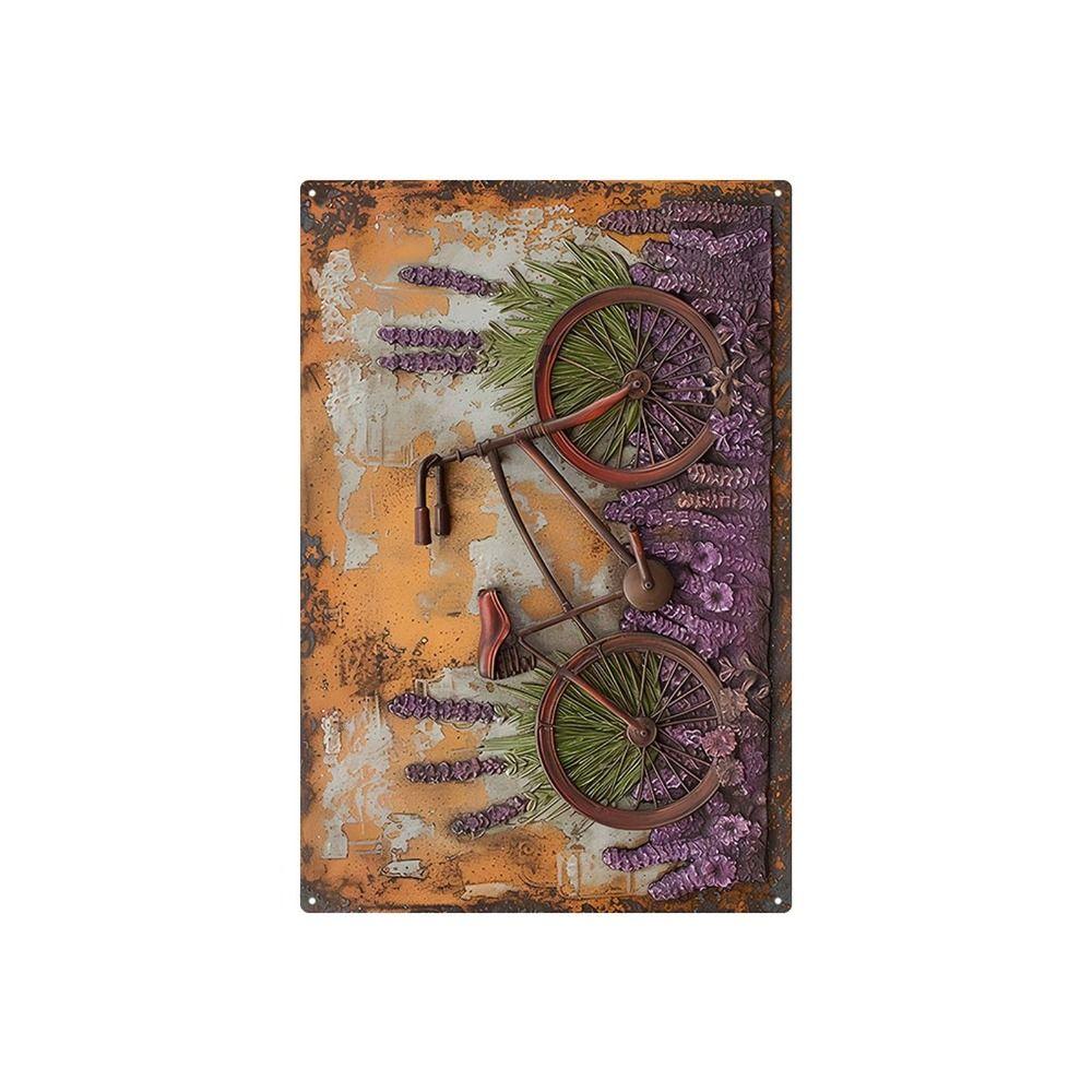 Metal Poster Chicken Easter Eggs Kitchen Decor 20x30cm