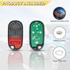 Key Fob Replacement for 1998-2002 Honda Accord/ 1999-2003 Acura TL Car Keyless Entry Remote Control, KOBUTAH2T, 4 Buttons