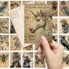 32pcs, Punk Mechanical Animal Postcard, Birthday/Anniversary Gift, Collectible, Suitable for Gift Giving, Can Be Mailed.