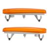 Artudatech Pair Side Marker Lamp Turn Signal Light Housing for MINI R60 10-17 R61 12-17 yellow Car Accessories