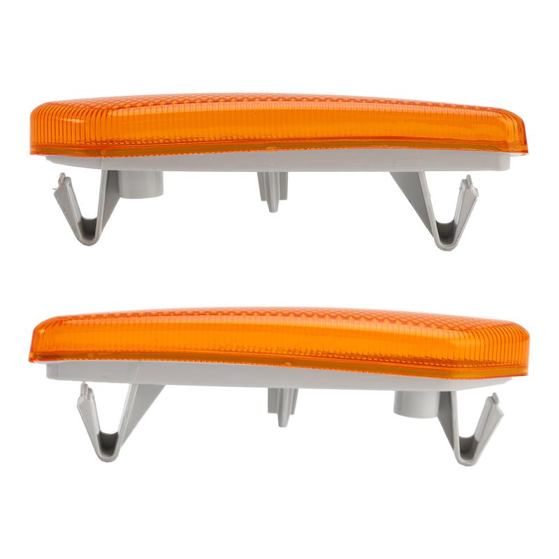 Artudatech Pair Side Marker Lamp Turn Signal Light Housing for MINI R60 10-17 R61 12-17 yellow Car Accessories