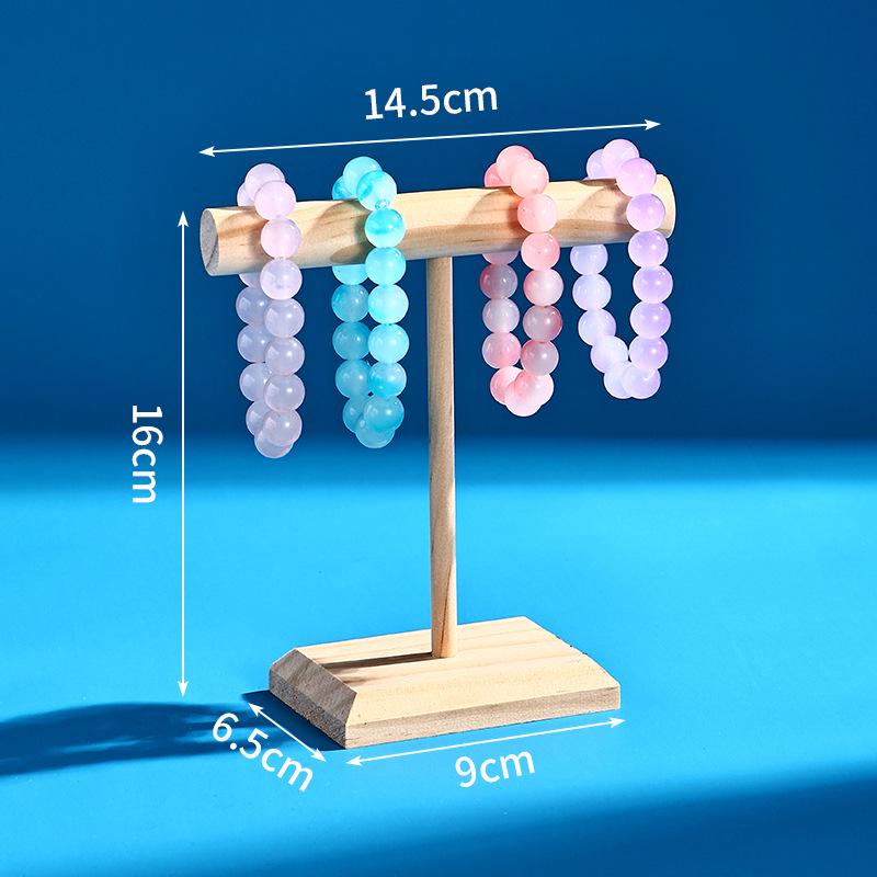 Solid Wood Bracelet & Hair Tie Display Stand