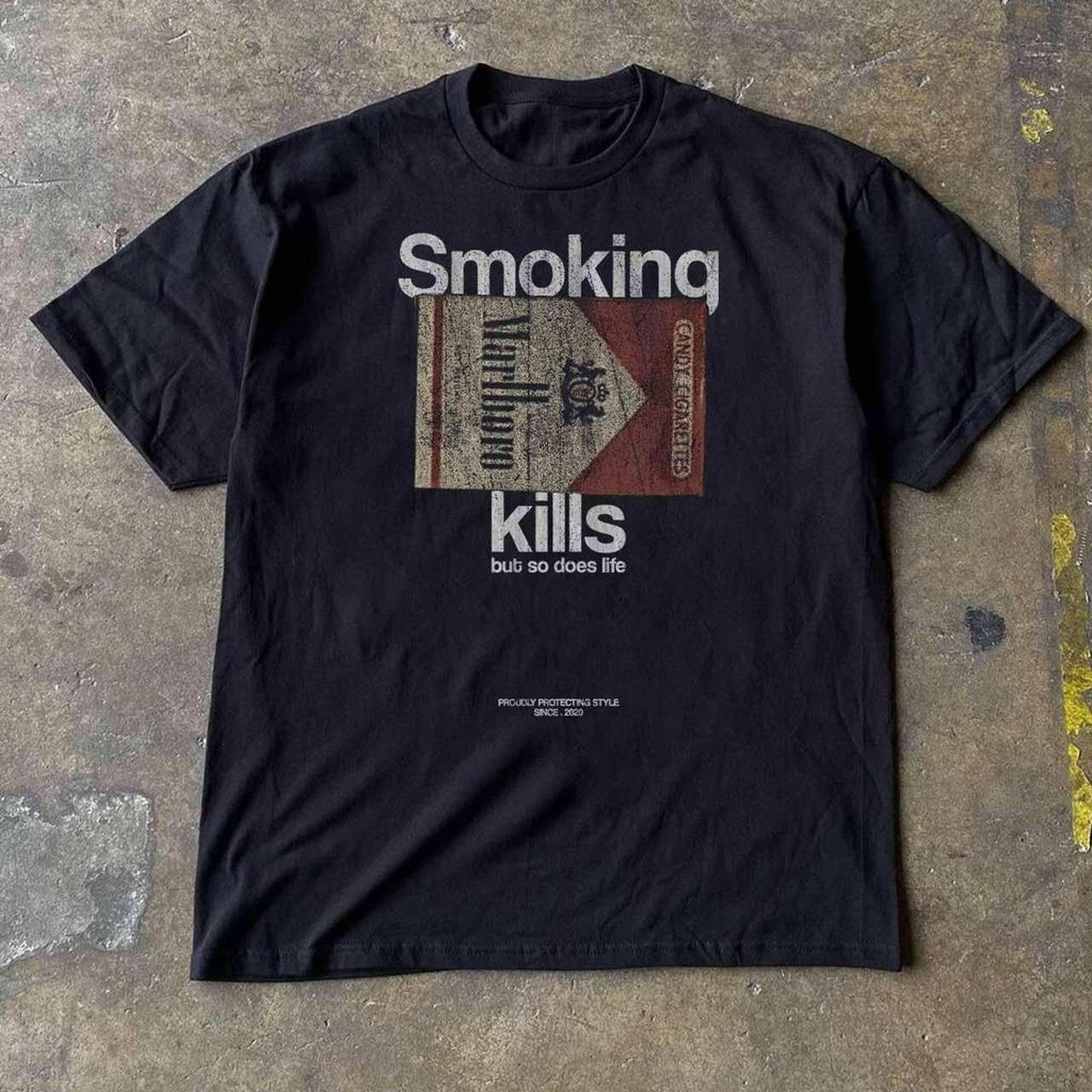 Marlboro smoking _kills graphic tshirt Unisex T-Shirt XXXXL