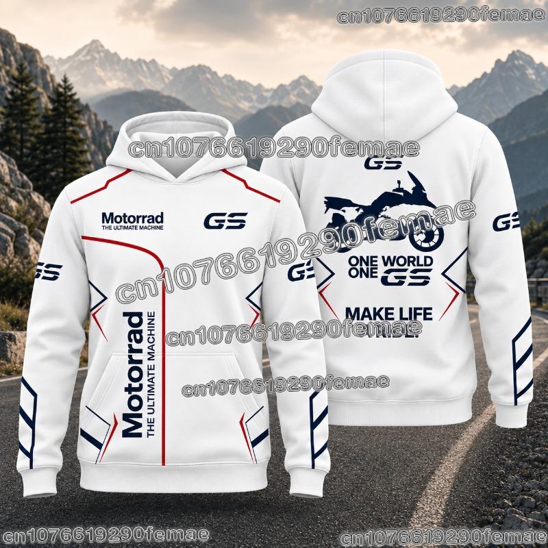 New S1000RR Racing Motorcycle Hoodie Men Long Sleeve Riding Sweatshirt Outdoor Casual Streetwear Fashion Daily Wear Top