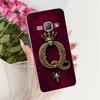 Clear For Samsung J1 2016 SM-J120F Cover For Samsung Galaxy J1 2016 Case Luxury Crown A-Z Letter 2D Flat Pattern Soft Phone Case
