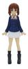 PLATZ Girls Panzer Movie Ankou Team Figure Image PVC & Set, 5-piece Set, 1/35 Scale, Pre-painted Figure, GPFC-1