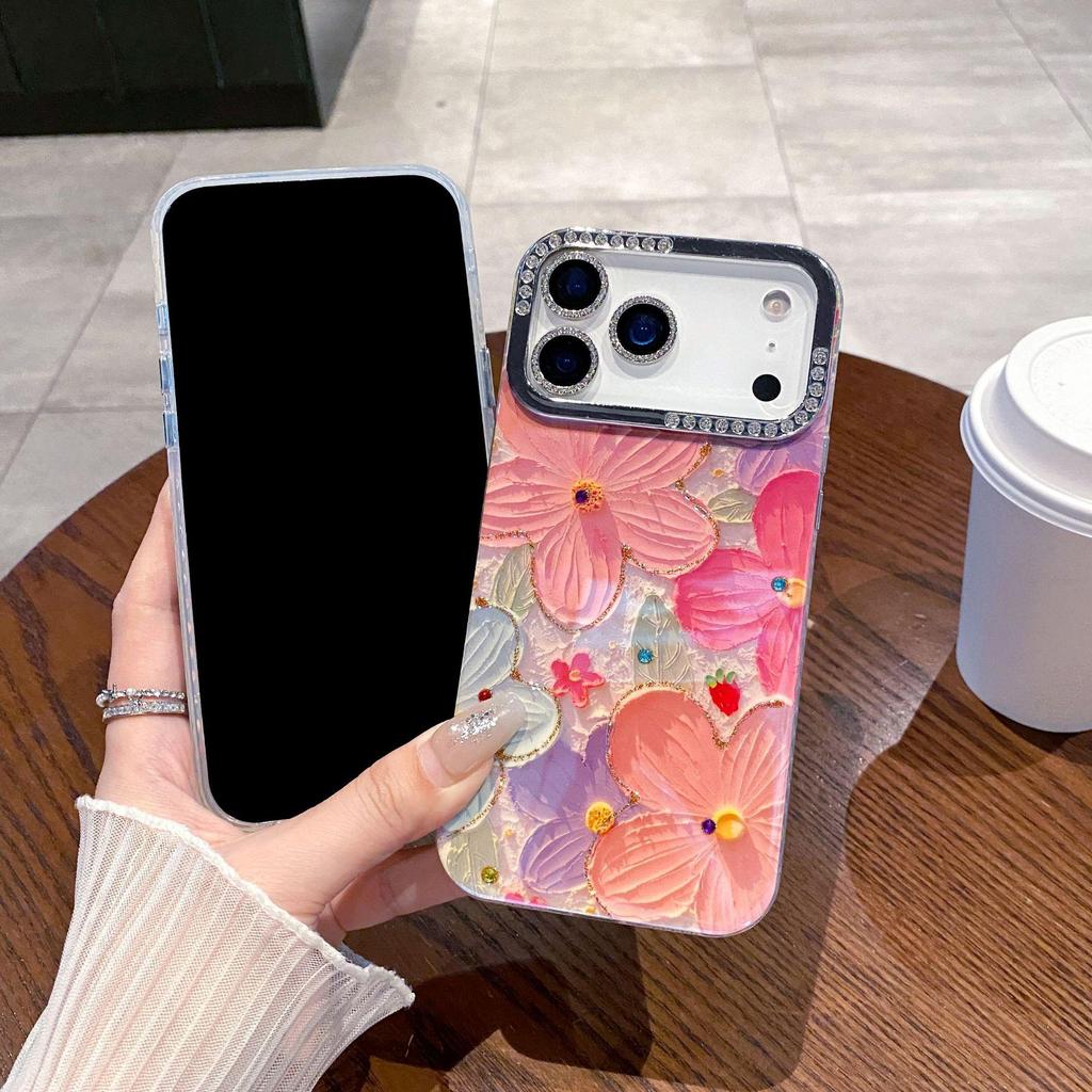 Rose Blue & White Butterfly iPhone 17 Pro Max Case - Stylish New 15 Pro for Women