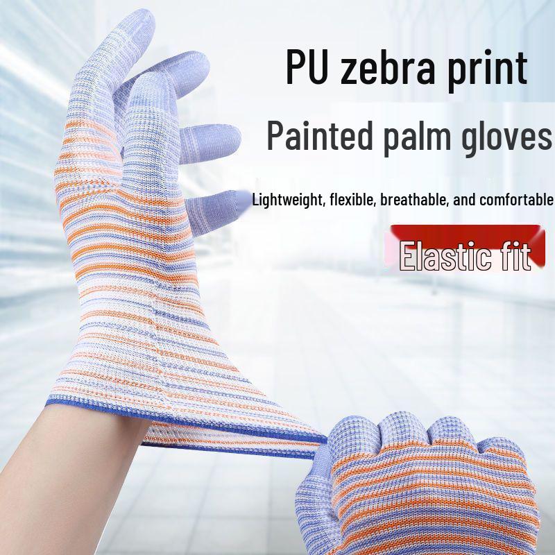 

Унисекс Дышащие Нейлоновые Полосатые Перчатки: Эластичный, Нескользящий, Защита от солнца для летнего вождения Colorful Gloves Mixed 6 Pairs Value Pack