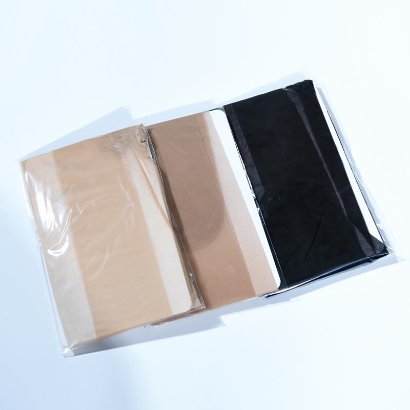 Qinghe Ultra-Thin Black Silk Stockings: Cut-to-Fit T-Crotch, Non-Squeezing, Invisible, Anti-Snag Bare Leg Pantyhose