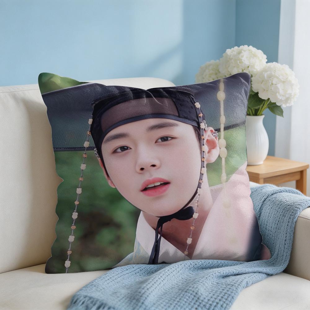 PPark JiHoon Singer Cushion Cover Square Pillow Bedroom Sofa Leisure Comfort Living Room Home Decoration X