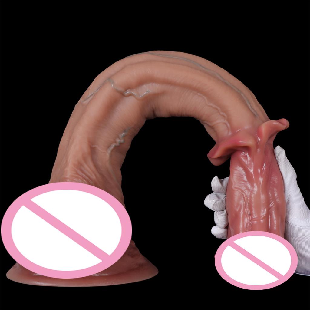 New Female Dildo Simulation Animal Penis Dildo Masturbator Alternative Sex Product Backyard Sex Toy
