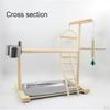 1pc Pet Playstands Hanging Ladder Bird Perches