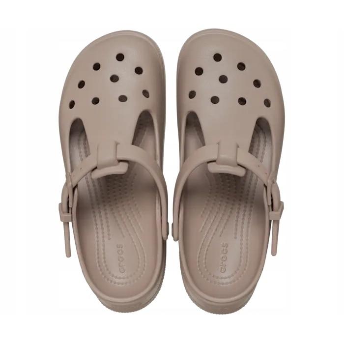Sabots Femme Crocs Classic Mary Jane 210581 Sabot Femme Confort Casual Chaussures Respirantes Beige 34-42 UE