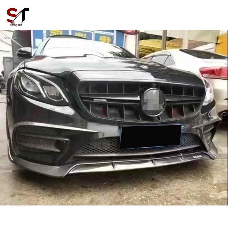 Mercedes-Benz E-Class W213 Sport Carbon Fiber Front Lip Spoiler