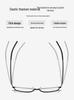 Unisex Retro Pure Titanium Screwless Glasses Frame for Myopia - Celebrity Style 6544
