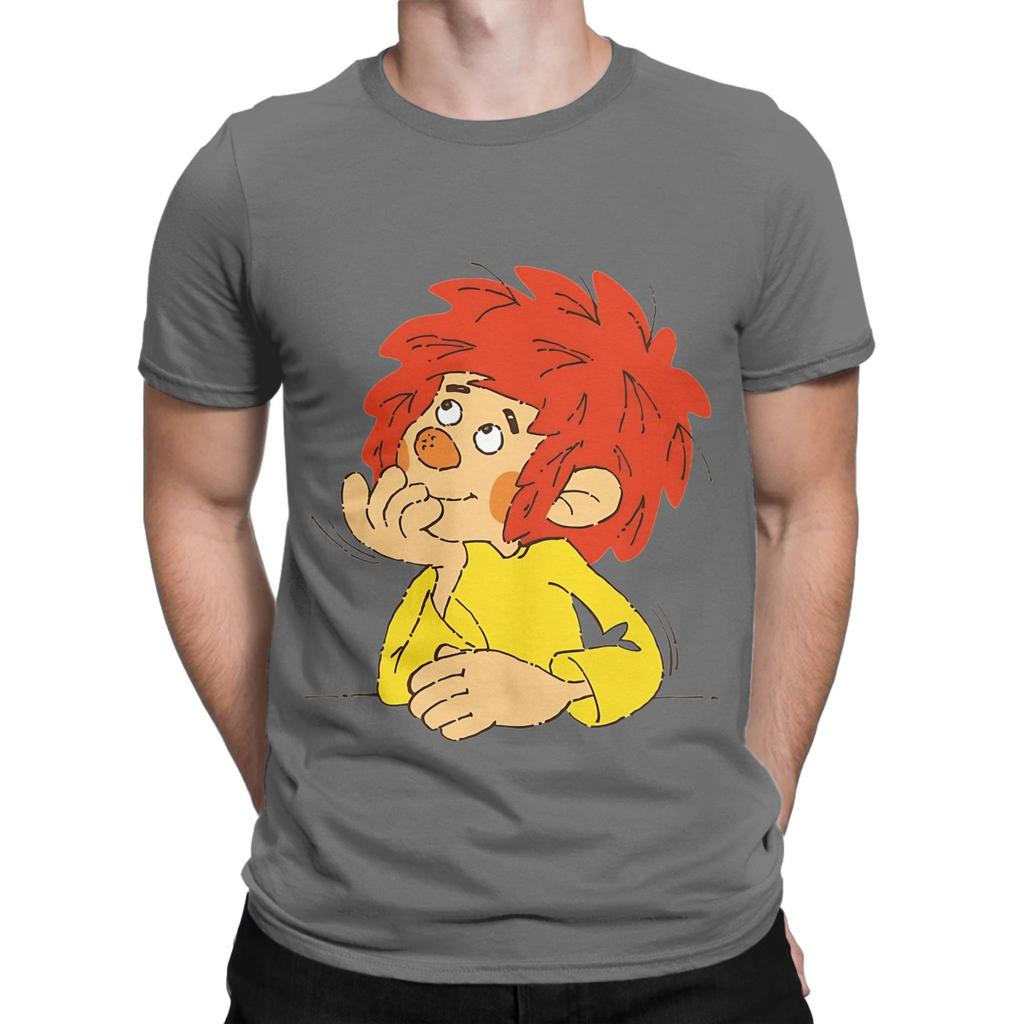 Pumuckl Denken Funny Graphic 100 Cotton TShirt Pumuckl Tops Tees For Unisex