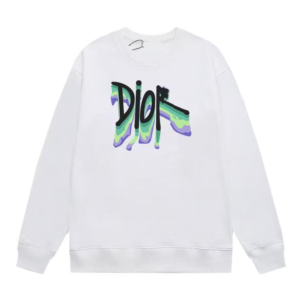 DO Marka Sonbahar/Kış Unisex 420g Harf Baskılı Bisiklet Yaka Kapüşonlu Sweatshirt - Yeni Gelen