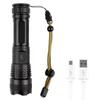 P50 Telescopic Rechargeable Flashlight with Power Display