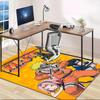 1pc NARUTO Design Area Rug - Non-Slip, Soft & Cozy Floor Mat for Living Room, Bedroom, Office - Indoor/Outdoor Decorative Carpet