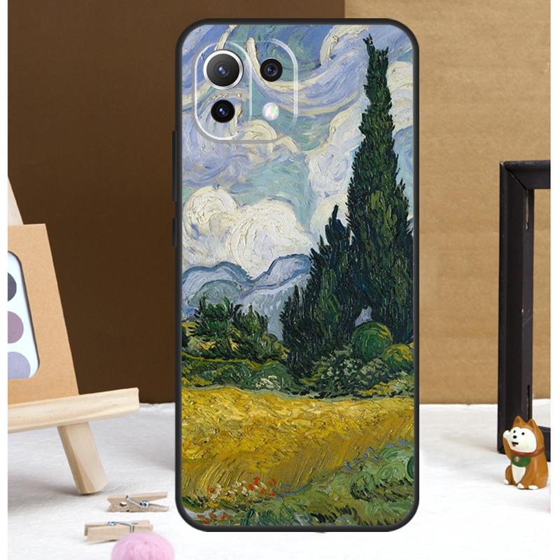 Van Gogh Art Oil Painting Case For Xiaomi 14 Ultra 13 11T 12T 13T Pro 12 Lite POCO X6 Pro X3 X4 X5 M5s M6 F3 F5 Cover