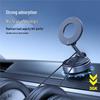 2025 Model Multifunctional Magnetic Car Phone Holder with Vacuum Suction Cup and Folding Navigation Support Bracket