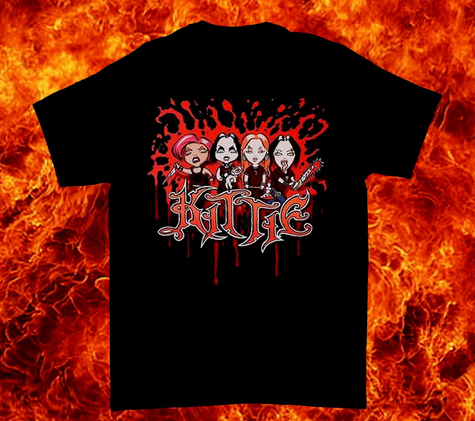 

Kittie Funny Shirt Gift For Fan Black All size S-5XL T-Shirt 5XL різнокольоровий
