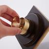 Brass Shower Floor Drain 10x10cm Anti Overflow Drainer Cover for Room