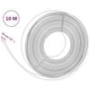 VidaXL Garden Edging 5 Pcs Black 10 M 10 Cm Polyethylene 3155435