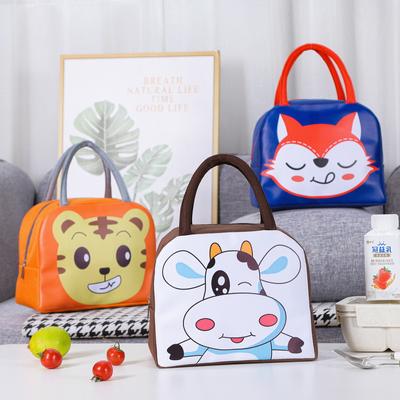 Nova Bolsa para Marmita Infantil Bolsa para Marmita Catiônica Desenho Animado Fofa Bolsa Térmica para Marmita com Bolsa para Arroz