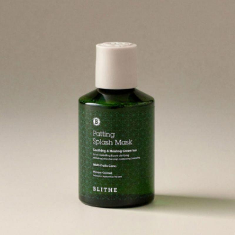 

BLITHE Patting Splash Mask 150ml – Green Tea / Citrus & Honey / Purple Berry Brightening Wash-Off Facial Mask Green Tea