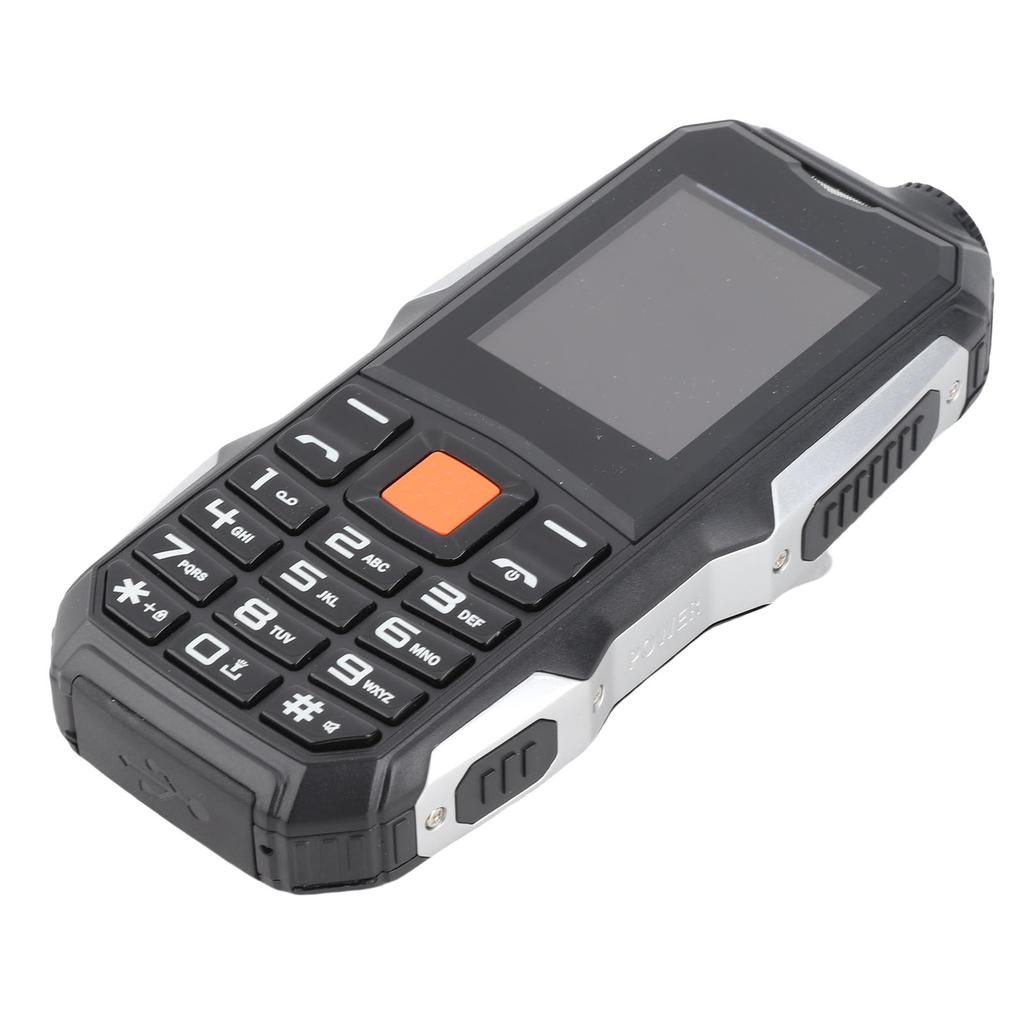 2G Cell Phone Unlocked Dual SIM Smartphone with Large Buttons 5800mAh Battery Mobile Phone for The Elderly