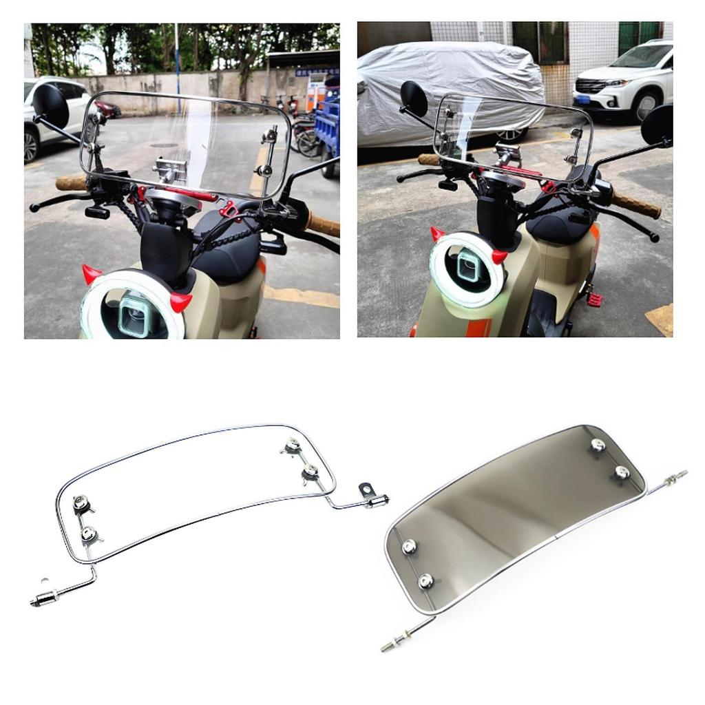 Scooter Wndshield for Electric Bike Windscreen Wind Deflector