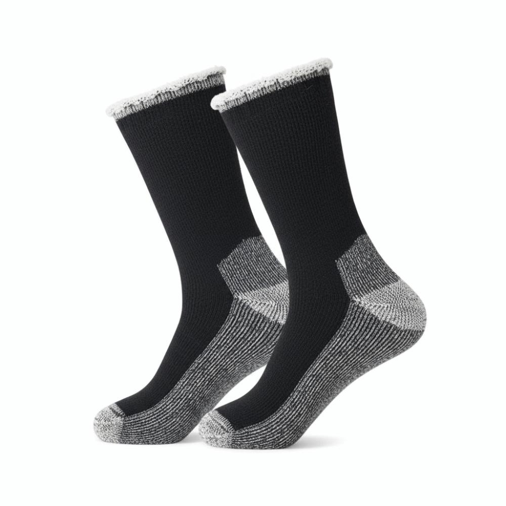 

Fuzzy Wool Socks Thickened Breathable Winter Warm Socks Mountaineering Men s Walk Warm Anti-Odor Socks For Female Male One Size чорний