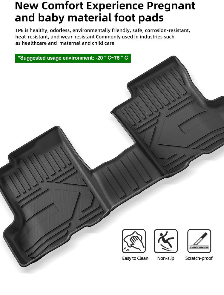 18-24 Dacia Renault/Duster TPE Floor Mats for Adventurers