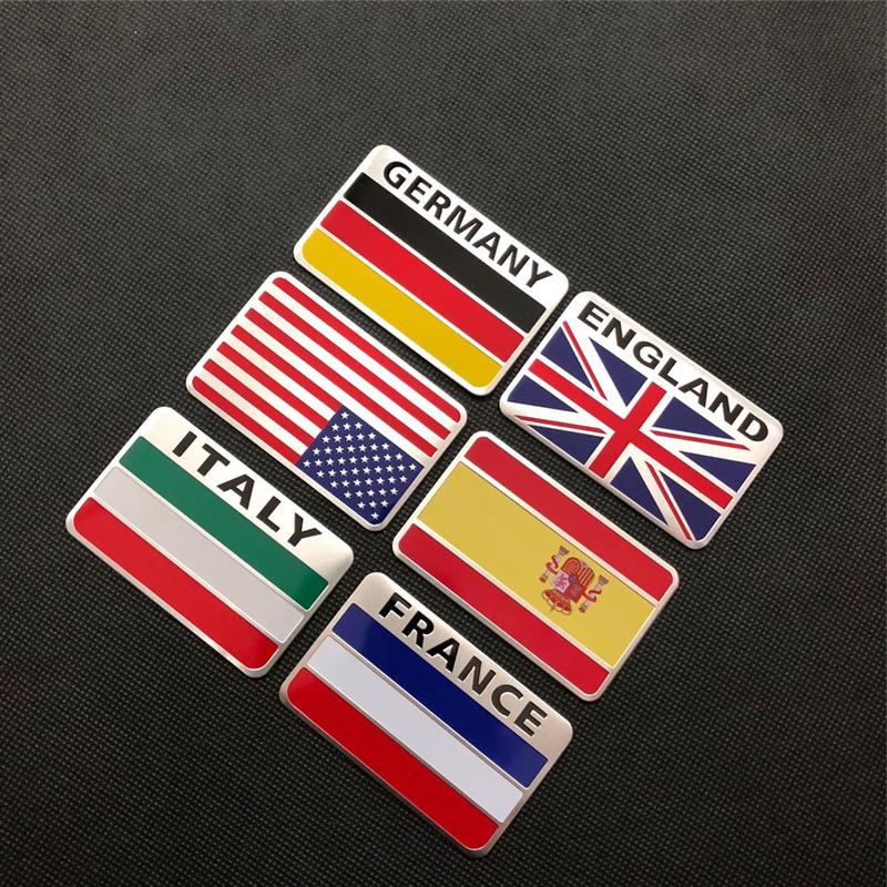 3D Aluminum Car Sticker for Land Rover Range Rover Velar Evoque Freelander Discovery Vision Defender