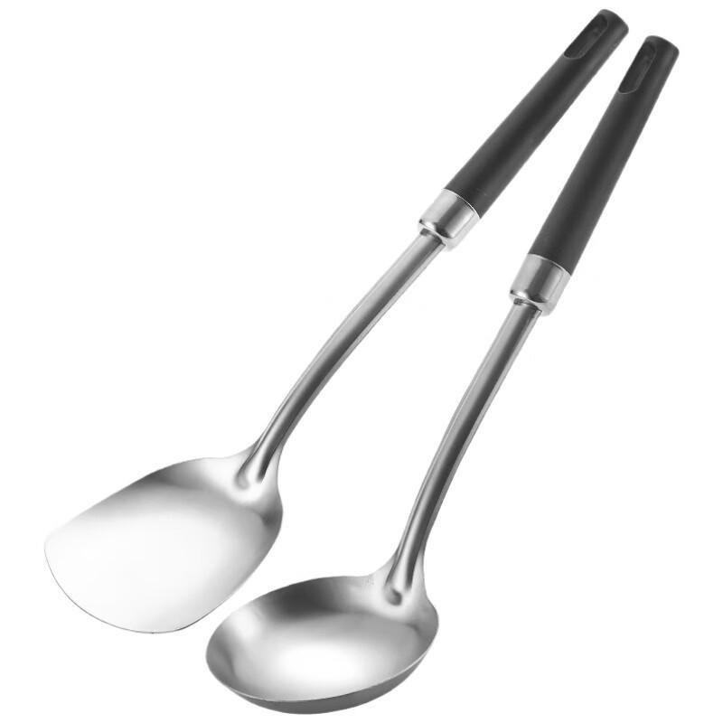 MAXCOOK 304 Stainless Steel Thickened Wok Spatula