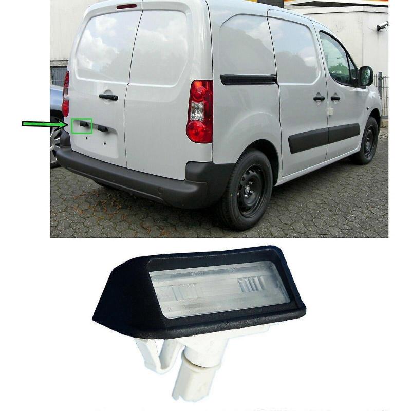 For Citroen Berlingo Peugeot Partner Expert Number Plate Lamp 6340G7 6340G7