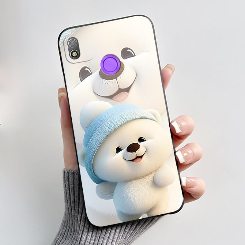 For Tecno Pop 4 Case Silicone Funny Luxury Cute Cartoon Cat Rabbit Cool Girls Boys Back Cover For Techno Pop4 Phone Case BC2c