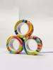3pcs Magnetic Rings Spinner Fidget Toy Set Finger Magnets Rings for Anxiety Relief Therapy Fidget Pack Gift for Adults Teens Kid