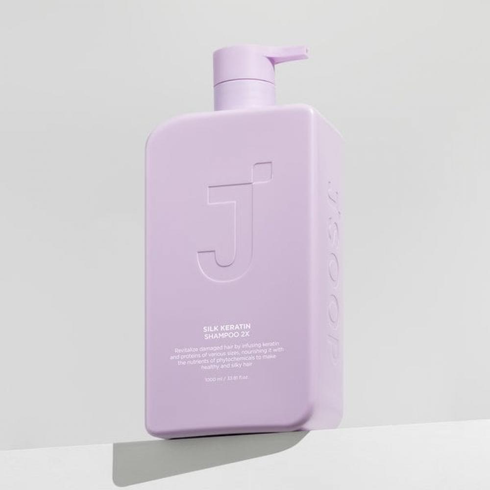 

Шампунь Шелковый Кератин 1000 мл 2 шт.