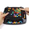 Ball Elimination Board Game with 80/120 Colorful Beads Color Recognition Focus Logic Training Multi-Player Strategy Game Educational Beads Toy